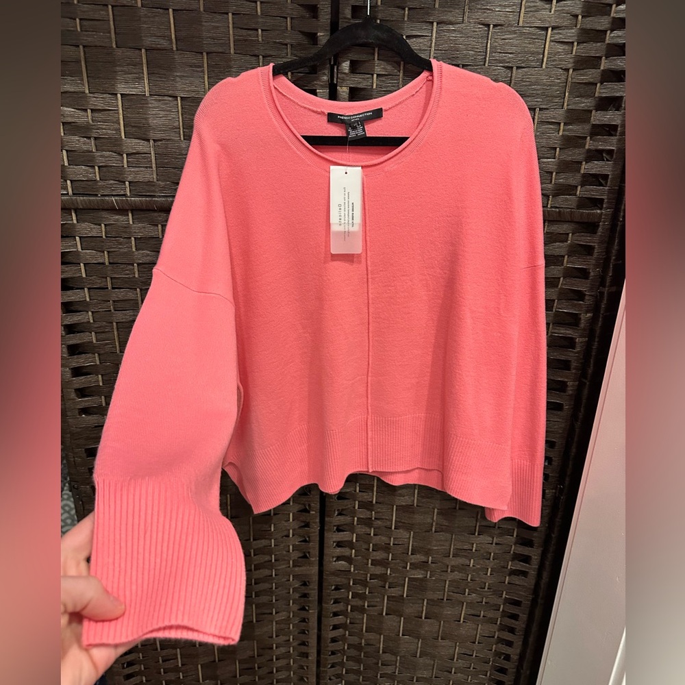 *NEW*Sz XL*French Connection*Babysoft Della Vhari Long Sleeve Sweater